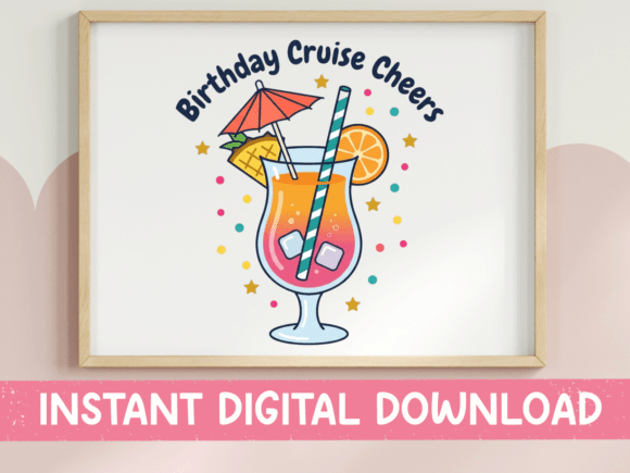 Birthday Cruise Cheers SVG: A Festive Design for Nautical Celebrations