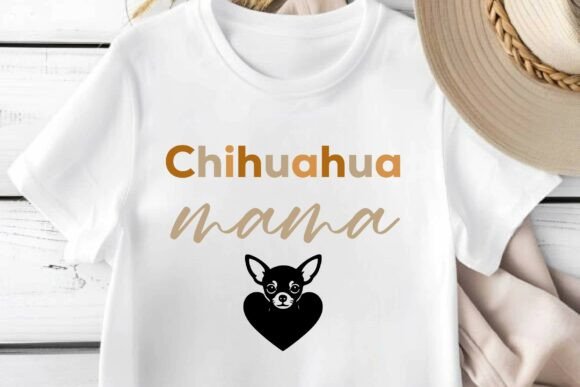 Chihuahua Mama SVG PNG T-shirt Cut File