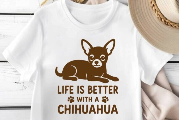 Life is Better with a Chihuahua SVG PNG: A Designer's Asset