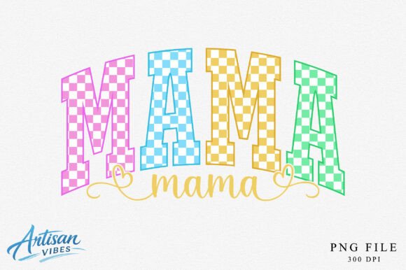 Mama Checkered PNG: A Versatile Asset for Modern Design