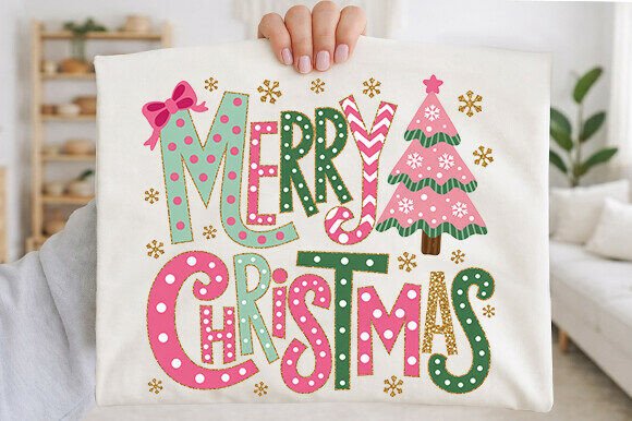 Merry Christmas PNG: Retro Design Assets for Modern Projects