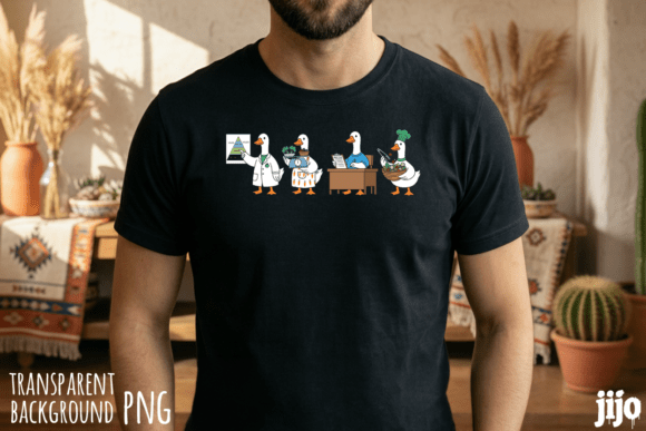Professions Goose Dietitians Health PNG: A Designer's Asset