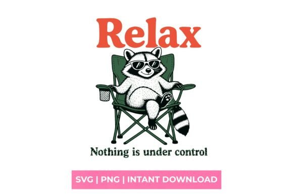 Relax Raccoon SVG: Mastering Carefree Visual Design