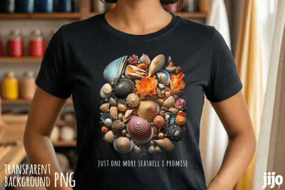 Seashell Beach Ocean Collection PNG: Coastal Design Assets