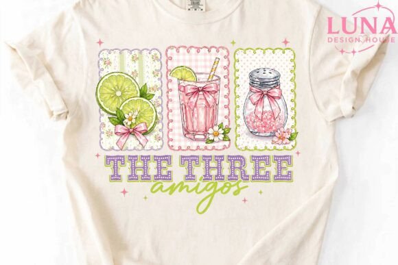 The Three Amigos Tequila Clipart: Design Your Next Project