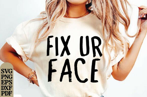 Vintage Fix Your Face: A Design Asset for Bold Communication